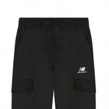 New Balance NB女褲新款訓練健身運動休閒長褲束腳褲AWP23332BK - 黑色 - 查看 3