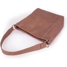 Montana West Purses For Women Shoulder Purses And Handbags Hobo Bags For Women - Một màu hồng đậm - Xem 6