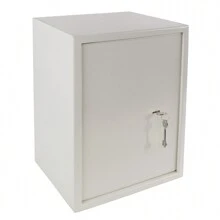 Froadp Security Safe With Double Bit Lock, Wall Mounted Safe With 2 Keys And Fixing Screws, Home Security Box - Màu be - Xem 5