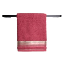 Giant Bath Towel Set 4 PIECES Bath And Face Great Absorption 100% Cotton Berlin - Đất nung - Xem 3