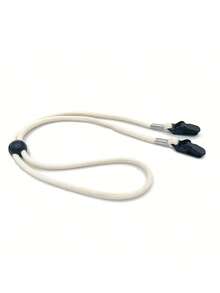 1 件装帽子下巴绳固定帽子带夹子可调节防风帽子固定绳帽子专用棒球帽防风绳渔夫帽太阳帽通用帽绳 - 彩色 - 查看 7