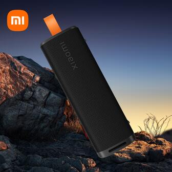 Xiaomi Sound Outdoor Speaker Black, Powerful 30W Output,12-Hour Ultra-Long Battery Life, True Wireless Stereo Sound, Up To 100 Speakers Pair, IP67 Sust And Water Resistance, Supports Bluetooth 5.4, Hands-Free Calling