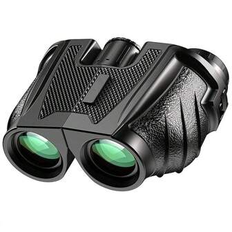 1 Pc 12x25 High Definition High Magnification Night Vision Binocular, Outdoor Portable Non-Infrared Binoculars, For Bird Watching, Scenery Viewing, Flower Appreciation