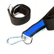 Reinforced TRX Suspension Strap Training Exercise Band Pilates Yoga Functional Physiotherapy Bodybuilding And Health - 藍色 - 查看 5