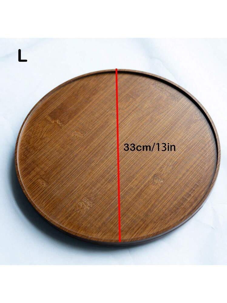 Piatto girevole grande in vetro per tavoli da pranzo, 81,3 cm