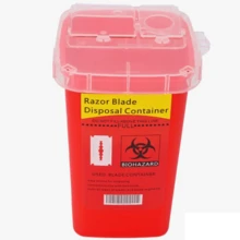 CONTENEDOR DESECHOS Q-115 - Rojo - Ver 2
