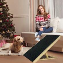 YUENFONG Rampe pour Chien Escalier pour Chien Voiture Pliable de 100 cm de Long pour Chats Grands et Petits Chiens, réglable en Hauteur, antidérapant jusqu'à 100 kg, Plate-Forme d'atterrissage parfaitement connectée