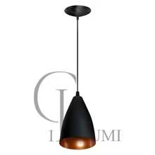 Conjunto Luzes com 3 Luminarias Pendentes Lustres em Alumínio Promoção Vegas Sala Cozinha Quarto Variedade em Cores GL ilumi!