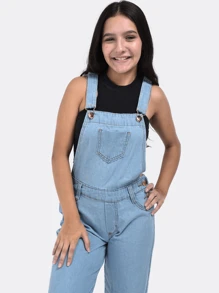 Kit 2 Overalls, Girls' Overalls, Children's, Youth, 10 To 16 Years Old - Nhiều màu - Xem 8