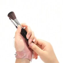 1 pieza Guante profesional de maquillaje de cuero natural, guantes funcionales de maquillaje, cómodos y de moda, herramientas de maquillaje, maquillaje, barato, decoración de habitación, tocador, viaje, dormitorio, accesorios de maquillaje, barato, rellenos de calcetines, maquillaje, herramientas de maquillaje, cosas baratas, regalos, regalos para mujeres, regalos de Navidad, sorteos, viaje, cosas baratas, artículos esenciales de viaje - Multicolor - Ver 12