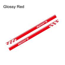 Car Side Door Sticker Vinyl Decal Sport Racing Stripes Graphics Accessories For  Up Hatchback  VW Cross Up Mii