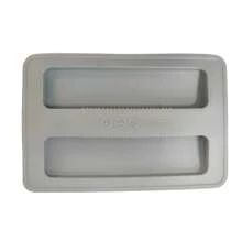 1pc/2pcs Dustproof Cover For Toaster,Silicone Toster Lid,Protecting Toaster From Dust,Dirt,Spills,Splash,Smudges And Bugs,Toaster Top Cover,Kitchen Appliances Protector,Toaster Accessories