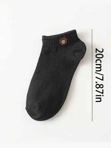 10 双可爱熊图案透气休闲女士短袜 - 彩色 - 查看 7