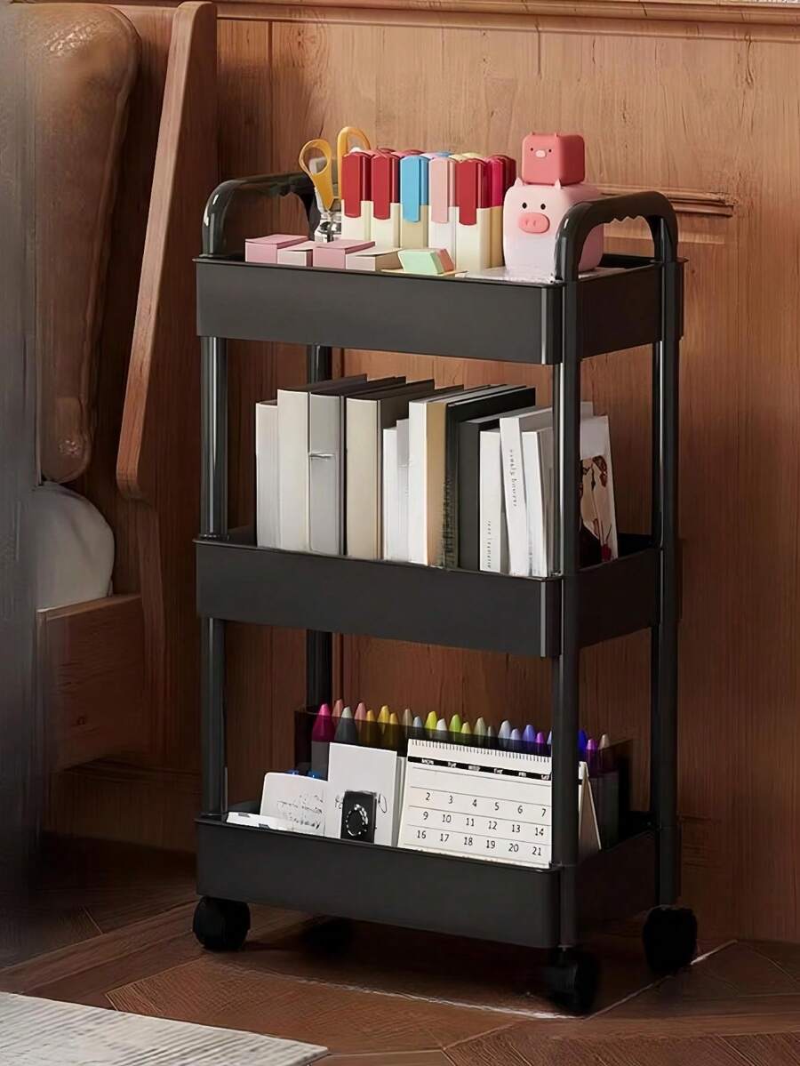 New 3-Tier Rolling Storage Rack | SHEIN EUR