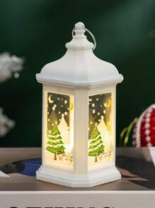 1 件，圣诞装饰道具 LED 蜡烛风灯圣诞吊灯携带复古夜灯窗饰、圣诞装饰、房间装饰圣诞装饰圣诞灯卧室装饰家居装饰派对装饰节日圣诞礼物感恩节圣诞树装饰饰品 - 彩色 - 查看 13