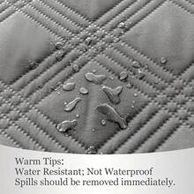 1pc Solid Color Waterproof Slipcover, Anti-Slip Pet Sofa Protector, Furniture Cover For Bedroom, Office, Living Room, Home Decor (Sold Individually, Armrests And Backrests Need To Be Purchased Separately)