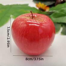 1pc Artificial Foam Fruit, Photography Prop Fake Fruit For Display, Window Decor Foam Fruit Model - Multicolor - View 9