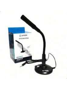 Wired Desktop Microphone For PC 1.5m Black Wire Mc807 - 黑色 - 查看 3