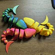 3D Printed Shark Figurine - Floating Resin Decor For Home, Office, And Party - Multicolor - View 1