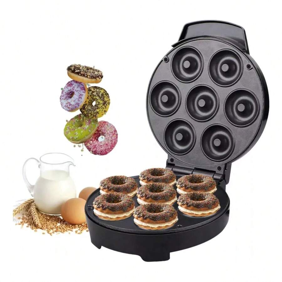Máquina Para Hacer Donas Taurus Donut Co 7 Pzas - Negro - Ver 1