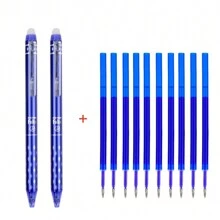 1 套 2 支可擦笔 + 10 支替换笔芯，0.5 毫米笔尖，创意学生书写文具 - 均碼 - 查看 5