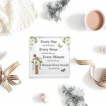 1 tấm Acrylic - Quà tặng cho bạn bè, Kỷ vật tình bạn truyền cảm hứng, Quà tặng sinh nhật chị gái tuyệt vời nhất, Đồ trang trí bàn làm việc tạo động lực, Hoàn hảo cho Lễ Tạ ơn, Giáng sinh và kỷ niệm - Nhiều màu - Xem 5