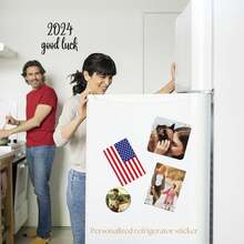 1/3/5 cái Tùy chỉnh Nhãn dán tủ lạnh có ảnh của bạn, In cá nhân hóa bất kỳ thiết kế nào Nhãn dán tủ lạnh có ảnh để trang trí nhà của bạn, Thích hợp cho nội thất ô tô văn phòng và nhà bếp cho các ngày kỷ niệm, Ngày thiếu nhi, Sinh nhật, Tốt nghiệp, Tân gia, Ngày lễ tình nhân, Ngày của mẹ, Ngày của cha, Đám cưới Nhà, Nhà bếp, Phòng ăn, Phòng trà - Nhiều màu - Xem 2