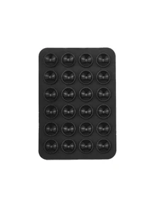 1 ventosa de silicona en la parte posterior de la carcasa del teléfono 24 orificios para el soporte de ventosa del teléfono móvil Ventosa de pared Ventosa para teléfono Estuche para teléfono con ventosa Estuche para tarjetas Estuche para tarjetas de regalo Monedero Porta tarjetas de visita Porta tarjetas de crédito Mujeres Para mujeres Para hombres