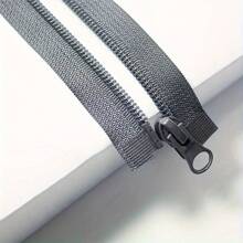 10 chiếc khóa kéo nhựa nylon nhiều màu 5, khóa kéo trượt đơn tự khóa, nhiều kích cỡ, trượt êm, phụ kiện may cho túi, đệm và túi xách - 10 chiếc màu đen - Xem 7