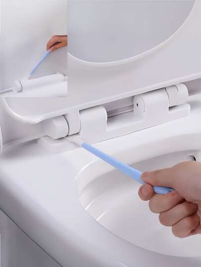 一次性马桶刷套装，1 个手柄 + 10 个可更换刷头，用于深度、无盲点清洁 - 卫生、高效、易于使用的家用马桶清洁工具，在包装和运输过程中，产品可能会出现划痕、轻微磨损、刮痕、油漆剥落、污垢、轻微掉色等，这些都不属于质量问题，不影响产品的正常使用，适用于马桶和键盘