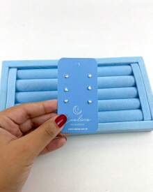 Women Earring Sets - 銀色 - 查看 5