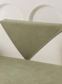 1 件多功能沙发垫套，现代简约雪尼尔防滑防水沙发座垫，防尘，可洗，不褪色，宠物友好，适用于卧室、办公室、客厅、L 形沙发 - 綠色 - 查看 7