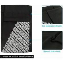 Brazalete Deportivo Para Teléfono Con Bolsa Para Llaves - Negro - Ver 7