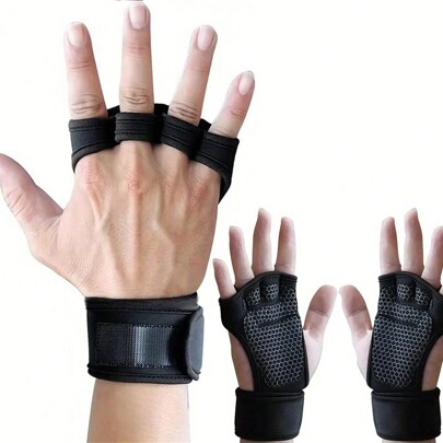 Durable Protection And Comfort: Wear-Resistant And Non-Slip Grip Gloves For Men And Women, Suitable For Weightlifting And Fitness Training Gym Accessories, Sport, Gym, Home Exercise, Women's Gym Gloves, Boxing Gloves, Gym Gloves, Gym Gloves, Men's Gym Gloves