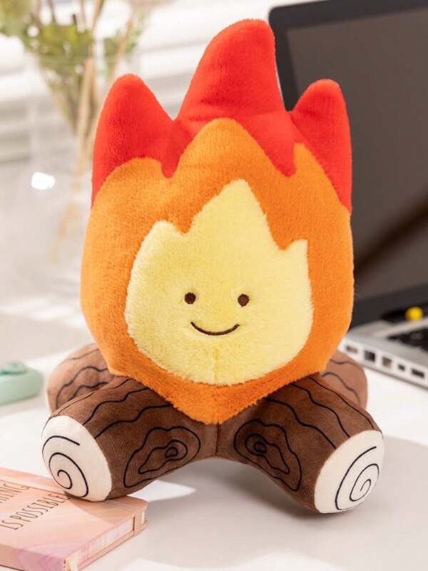 1pc Cozy Campfire Corn Plush Doll Holiday Gift