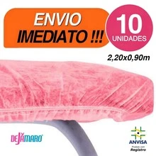 Disposable TNT Sheet (10 Units) With Pink Elastic 2.00 X 0.90 - 淺粉色 - 查看 1
