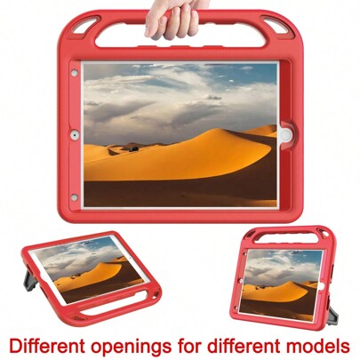 EVA Case With Built-In Screen Protector, Shockproof Handle Stand Compatible With IPad 11th A16 2025/10th/Air M3/Air M2/2nd/3rd/4th/5th/6th/7th/8th/9th