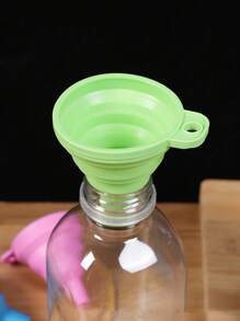 4PCS Silicone Folding Telescopic Long Neck Funnel Creative Household Liquid Dispensing Mini Kitchen Tools