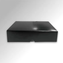 Kit 20 Gift Boxes With Tissue Paper 22x15.5x5cm - màu đen - Xem 2