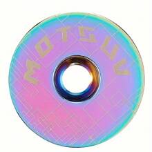 Bicycle Headset Top Cap, Mountain Bike Aluminum Alloy Stem Top Cap, Road Bike Fork Sunflower Headset Cap - Multicolor - View 15