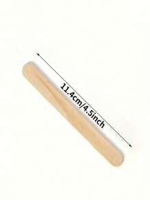 10/50/100pcs Craft Stick Ice Cream Natural Wooden Stick Cake Tool Wooden Stick DIY Self-Service Snack Stick, Ice Cream Stick For DIY Wooden Craft Waxing Products Home Art Projects, Art Supplies - Wood Color - View 6