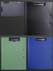 1 件 A4 硬壳剪贴板(带双夹)、文件夹、多功能横向书写板、桌垫、档案夹、文件夹、试卷夹、合同档案、便笺簿、学生返校文具商务办公用品、学校用品 - 特色:升級加厚/磨砂質感/烤漆金屬夾 - 查看 16