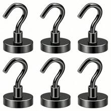 2/3/4/6/8/12/18/25/30 chiếc Móc từ tính, Móc chữ S nam châm du ngoạn chịu lực mạnh 25Lbs dùng cho văn phòng, lò nướng, nhà bếp, nhà để xe, nơi làm việc và treo đồ, v.v. - Nhiều màu - Xem 25