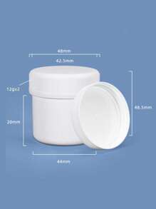 4盎司/114克 3件套，透明粉色亚克力指甲粉，适用于美甲延长、雕塑、抛光、指甲护理、美甲沙龙入门套装、Y2K风格亚克力按压式美甲片 - 彩色 - 查看 7