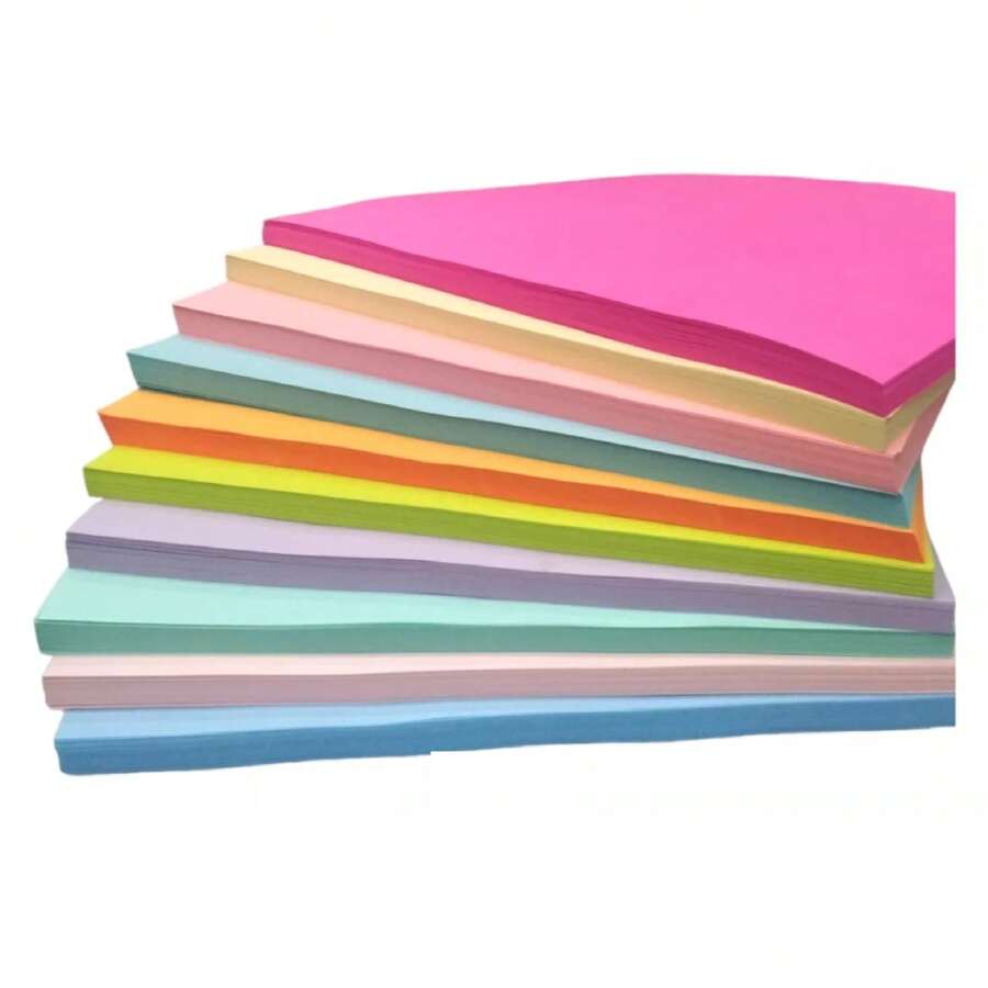 200 hojas de colores Carta - Multicolor - Ver 1