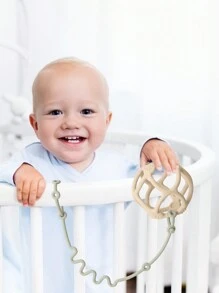 3 paquetes de correas de silicona para juguetes para bebés, cadenas de chupete de silicona elásticas, correas ajustables para biberones de bebé, se aplican a asiento de coche, juguetes de dentición, trona, accesorios de cochecito