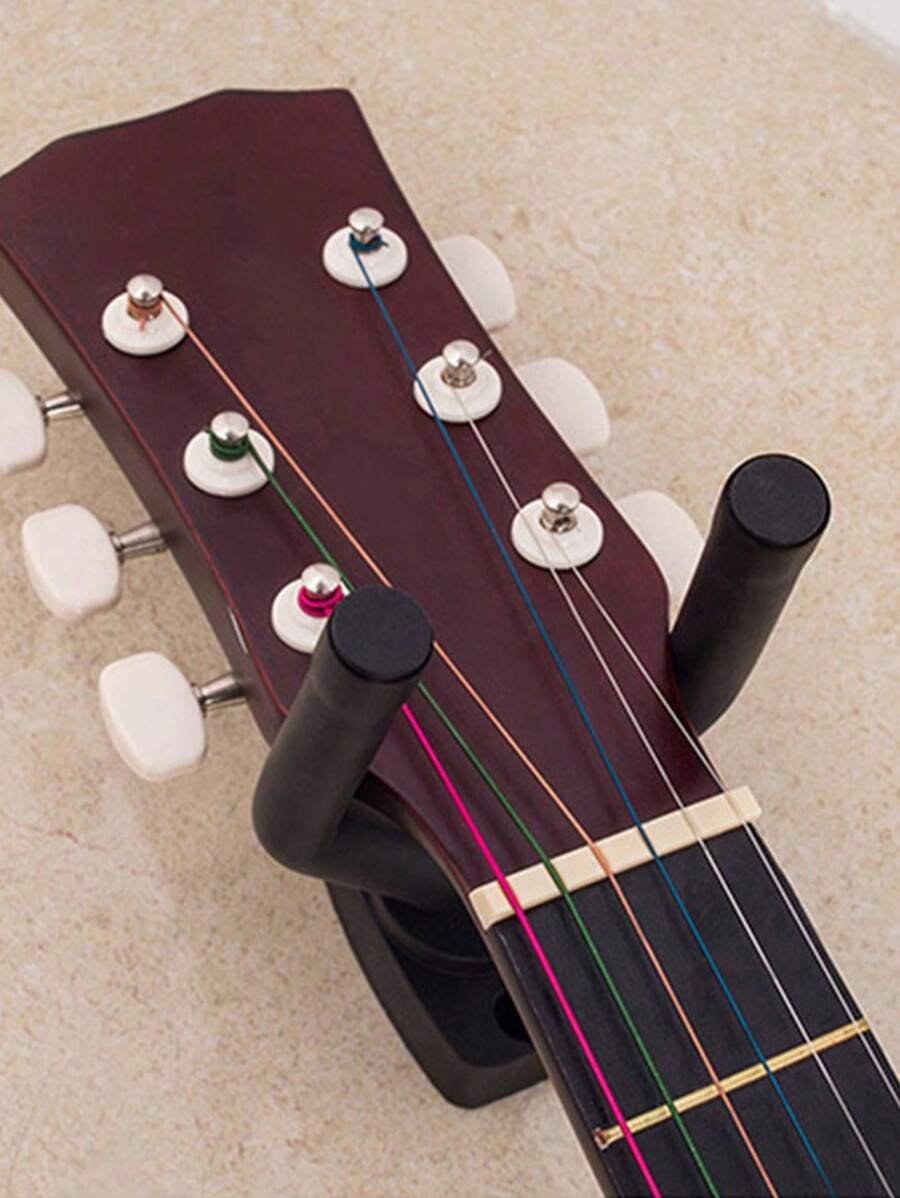 1PC Guitar Wall Mount Hanger, Guitar Hanger Wall Hook Holder Stand