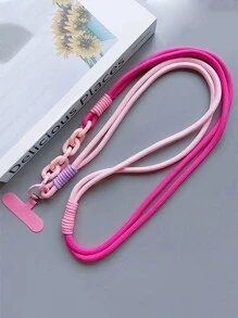 Dây đeo chéo dài có thể điều chỉnh, Dây đeo cổ điện thoại đi bộ đường dài ngoài trời dành cho cả nam và nữ, Ốp điện thoại di động/Bình nước/Dây treo máy ảnh Quà tặng cho mẹ, gia đình, bạn bè, sinh nhật, mặt dây điện thoại ngày lễ, Dây đeo điện thoại - Nhiều màu - Xem 5