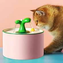 Ceramic Cat Water Dispenser, 1.5L Dog Water Dispenser, Automatic Pet Water Container, Cat Water Dispenser With Automatic Filter