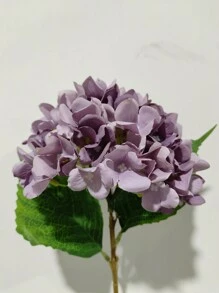 MEHELANY 1朵逼真的丝绸绣球花装饰，高品质人造花，适合DIY婚礼花束、派对、家居、厨房、花园、酒店、办公室等场合，也非常适合情人节、母亲节、返校装饰、DIY花环等春季节日，以及作为礼物赠送。 - 漸變紫 - 查看 8